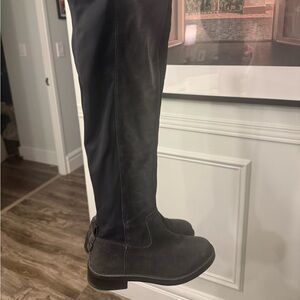 Black Knee-High Boots